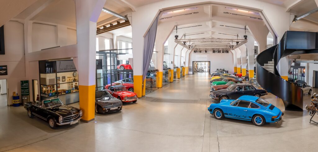 Showroom in der Halle vom LENKWERK Bielefeld