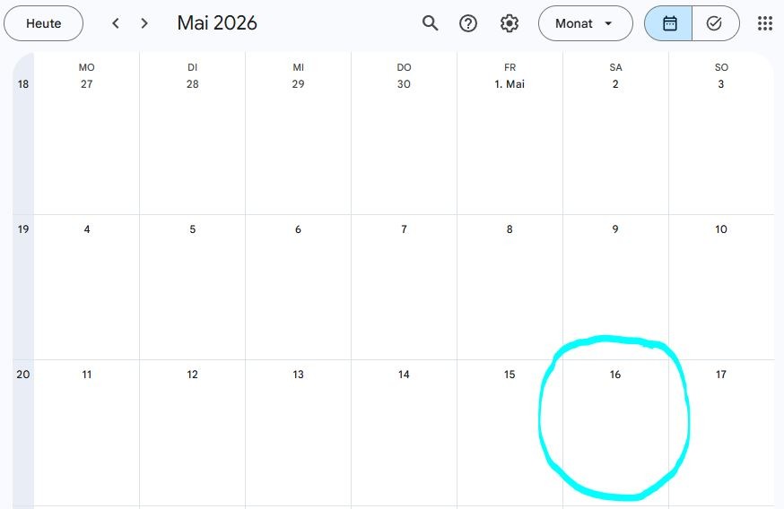 Save the Date: Samstag, 16. Mai 2026 offizielle Eröffnung