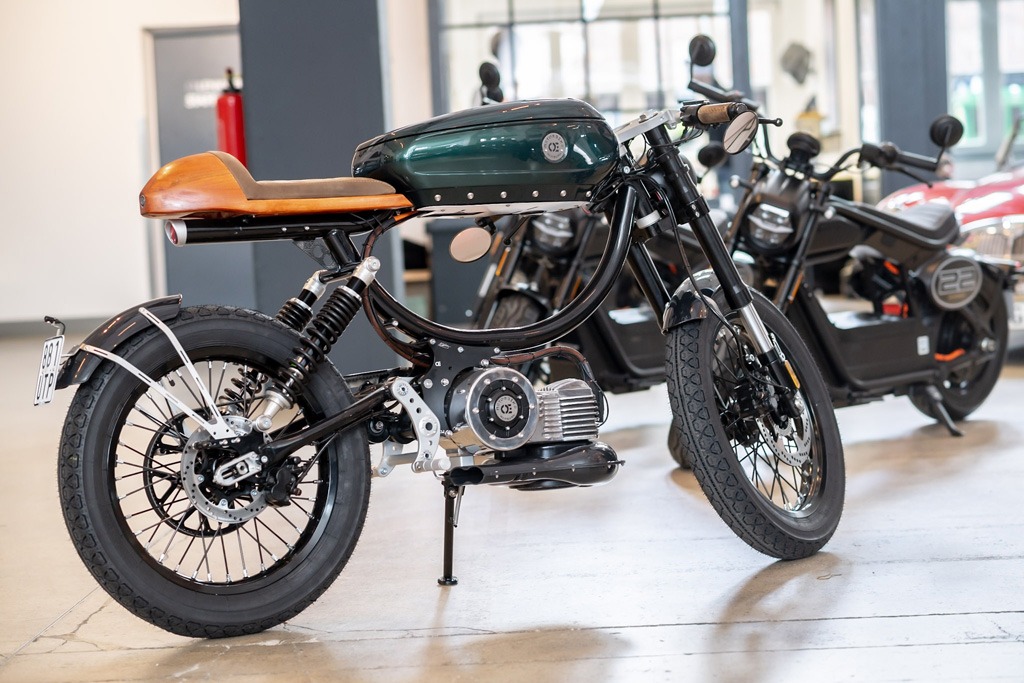 Metorbike 50S in Bielefeld Probefahren