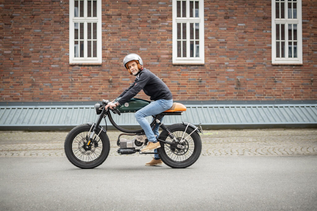 Metorbike am Lenkwerk Bielefeld Probefahren