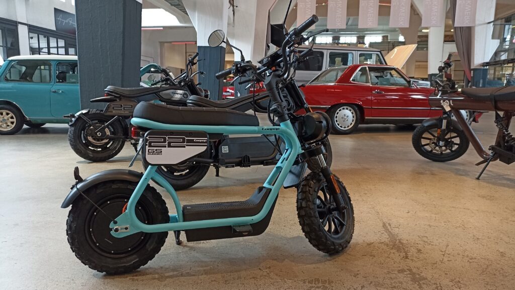 Elektro-Moped Rugged GS von Coopop Bike in Bielefeld Probefahren