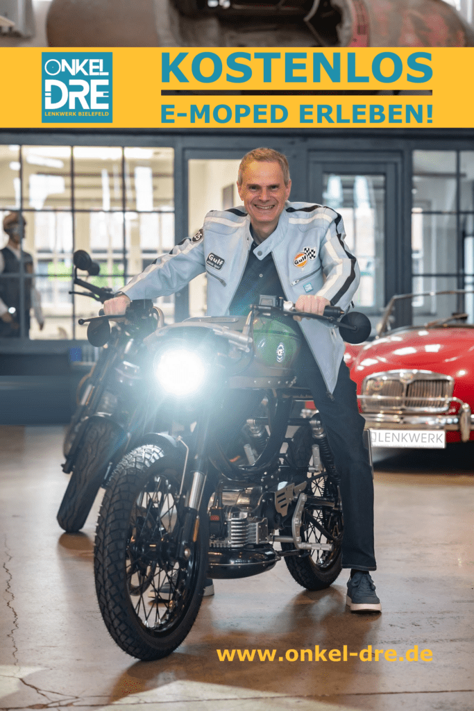Elektro-Mopeds kostenlos bei einer Probefahrt erleben