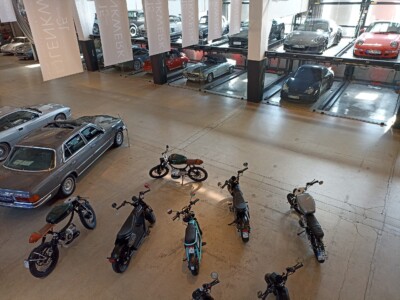 Elektro Moped Showroom von Onkel Dre im Lenkwerk Bielefeld