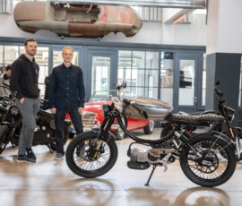 Marvin Rau von Metorbike und Andreas Wellensiek alias Onkel Dre