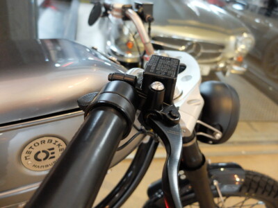 Mercedes 190SL mit Metorbike