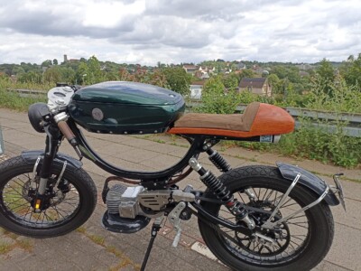 Mit dem Metorbike unterwegs in Bielefeld