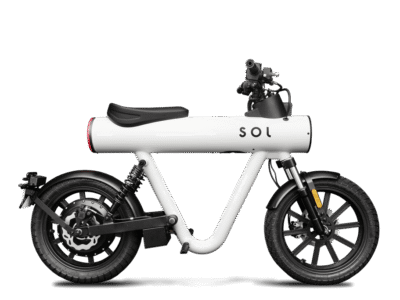 SOL Pocket Rocket in weiß lackiert